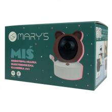 Электронная няня MARY'S MW61499 2в1 Коричневый медведь WIFI TUYA