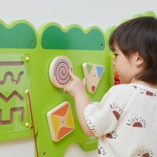 Сенсорная манипулятивная доска Крокодил VIGA с сертификатом FSC Montessori