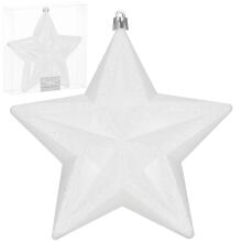 Christmas tree ornament star, Springos CA1382, 15 cm