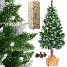 Artificial Christmas tree on trunk Springos CT0262, Diamond 220cm