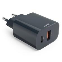 Hama 00864410 20W USB-C USB-A Fast Charging Charger ECOSENTIAL