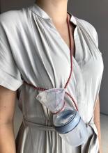 Haakaa Silicone Breast Pump Strap Art.MHK109-BH Silikona krūts pumpja siksniņa