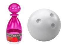 Bowling Set of 6 Transparent Colorful Bowling Pins