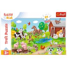 Puzzle 24 Maxi – Mazie un dzīvnieki – Trefl 14372