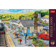 Puzzle - "1000 Premium Plus" - Tea Time: Train Station Trefl 10810