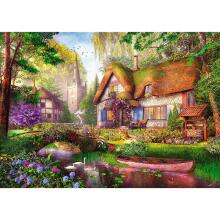 Puzzle - 1000 Premium Plus - Tēja: Mājiņa mežā Trefl 10804