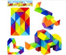 I-Toys Magic Cube Art.267087 Magic Cube un Snake Puzzle komplekts