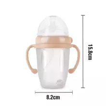 Haakaa Gen. 3 Silicone Baby Bottle Art.BHK079-P  Feeding bottle 160 ml.