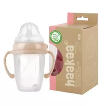 Haakaa Gen. 3 Silicone Baby Bottle Art.BHK079-G  Feeding bottle 160 ml.