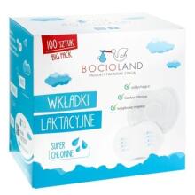 Bocioland Nursing Pads Art.1569  Дневные одноразовые прокладки для бюстгалтера (100шт.)