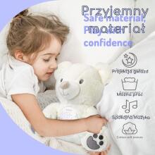 WOOPIE BABY Plīša Lācis ar Projektoru un Nomierinātāju 15 Melodijas