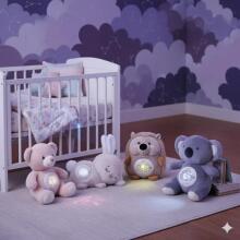 WOOPIE BABY Polar Bear Plush Toy with Projector Soother 15 Melodies