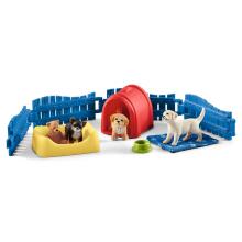 SCHLEICH FARM WORLD Puppy Pen