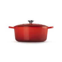 Cast iron pot round &Oslash;34cm / 12L red