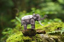 MAKEBUG 3D Paper puzzle Asian elephant, MB-D-0018