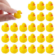 Quack-tastic Mini Tiny 12 Ducks Art.267879 Mini gumijas 12 pilītes 4X3cm