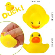 Quack-tastic Mini Rubber 6 Ducks Art.267880 Mini gumijas 6 pilītes 5.2X4.8cm