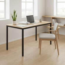 Table for Kitchen Dining Room for 4-5 People Computer Desk 120x60 cm ModernHome