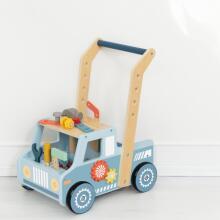 Деревянная каталка-автомобиль TOOKY TOY Мини-мастерская STEM