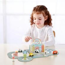 TOOKY TOY Mini City komplekts portatīvajā somā ar automašīnām