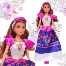 WOOPIE ROYAL Doll Women of the World Lily Mexican Traditional Dress Floral Pattern