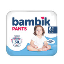Bambik Jumbo Baby Pants Size 6 Art.268282 autiņbiksītes  15+ kg 30gab