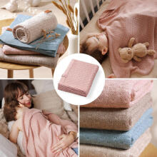 1673/01 BAMBOO BLANKET PINK