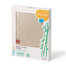 1674/02 BAMBOO BLANKET LIGHT BEIGE