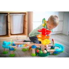 Tooky Toy Wooden Musical Marble Run 44 pcs