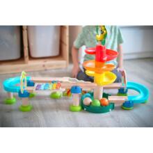 Tooky Toy Wooden Musical Marble Run 44 pcs
