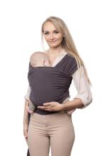 Boba Wrap Sling  Art.268692 Serenity Charcoal  Многофункциональный слинг - платок