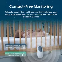 BabySense 8 Monitor Baby Monitor with Real Time No Breathing & Irregularity Art.268720 Монитор дыхания
