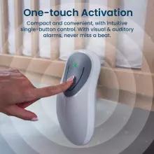 BabySense 8 Monitor Baby Monitor with Real Time No Breathing & Irregularity Art.268720 Монитор дыхания