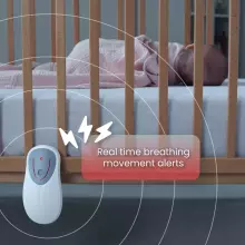 BabySense 8 Monitor Baby Monitor with Real Time No Breathing & Irregularity Art.268720 Монитор дыхания