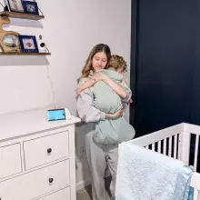 Babysense Video Baby Monitor Max View Pro Art.268721 Цифровая видеоняня с дисплеем с 2 камерами, без Wi-Fi, раздельным экраном, ночником и звуковым генератором