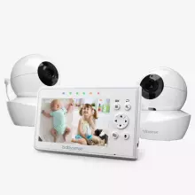 Babysense  Video Baby Monitor with 2 Cameras Art.V43 видеоняня с 2 камерами, без Wi-Fi, раздельным экраном и ночником