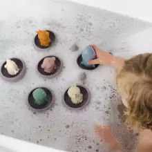 Haakaa Silicone  Bath Toys Art.TPS037-BD Силиконовые игрушки для ванной ,2 шт.