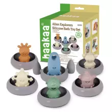 Haakaa Silicone  Bath Toys Art.TPS037-BD Силиконовые игрушки для ванной ,2 шт.