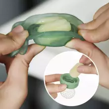 Haakaa Fresh Food Feeder Mini Combo Art.BHK154-L Lavender Silicone strainer for feeding fresh vegetables (Nibbler)