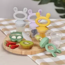 Haakaa Fresh Food Feeder Mini Combo Art.BHK154-L Lavender Silicone strainer for feeding fresh vegetables (Nibbler)
