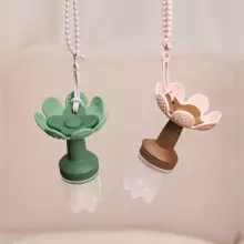 Haakaa Flower Freeze-N-Feed Mini Combo Art.BHK157-PG Green силиконовoe cитечко для кормления свежими овощами