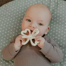 Haakaa Silicone Teether Clover Art.TPS038-C Augstākas kvalitātes - silikona grabulis (100% dabisks)