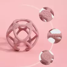 Haakaa Silicone Teething Ball  Art.TPS017-C Charcoal Augstākas kvalitātes - silikona grabulis (100% dabisks)