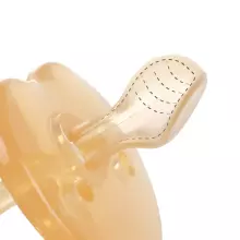 Haakaa Silicone Dummy  Art.TPS006-A Apricot  Anatomiskā/ortopēdiskā lateksa māneklītis 3+ mēn,1 gab