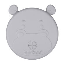 Haakaa Silicone Sippy Cup Art.BHK151-SG Suva Grey  Силиконовая обучающая кружечка с соломкой, 150 мл.
