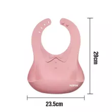 Haakaa Silicone Bib Art.UTE63-S Suva Grey Silikona priekšautiņš