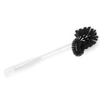 Toilet brush with loop