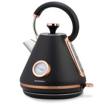 Electric kettle with thermometer 1.7L Berdsen BD-701 black