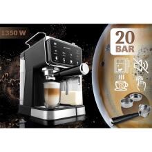 Coffee machine with a portafilter milk frother 20 bar Berdsen BD-773 black