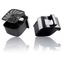 Фритюрница без масла Air fryer большая фритюрница 9.1л Berdsen 1700 Вт BD-656 серебристая